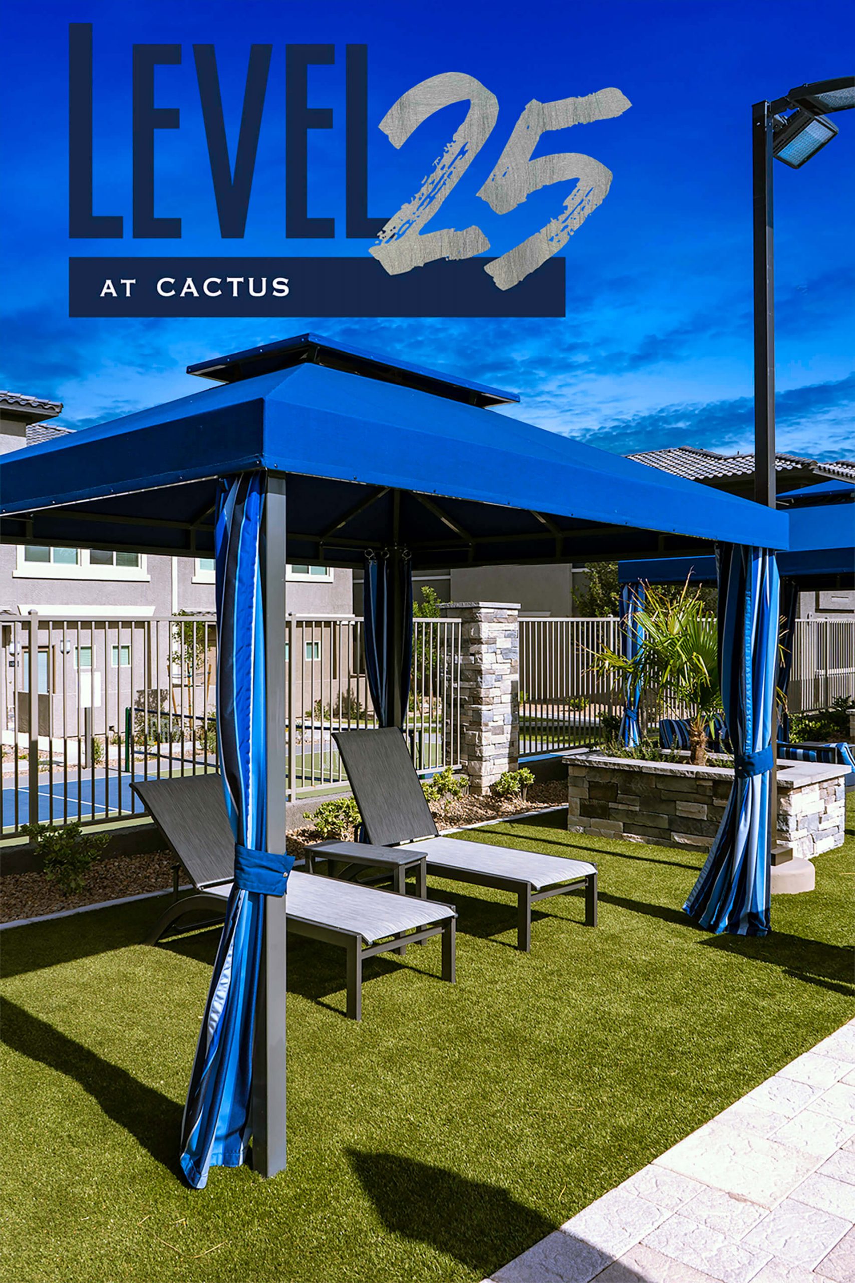 Level 25 Apartments - Cabanas by Metro Awnings